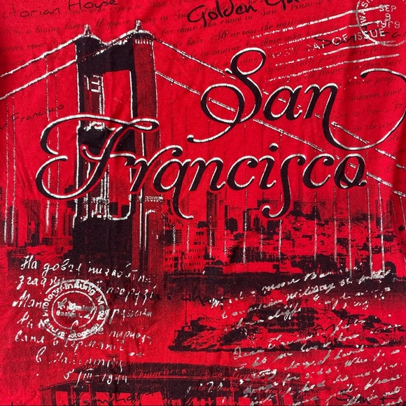 Red y2k t-shirt - Picture 2 of 4